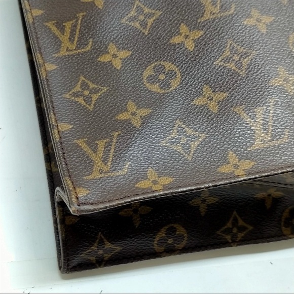 AUTH Louis Vuitton LV Sac Plat Shopping Bag Business Tote - Picture 8 of 12